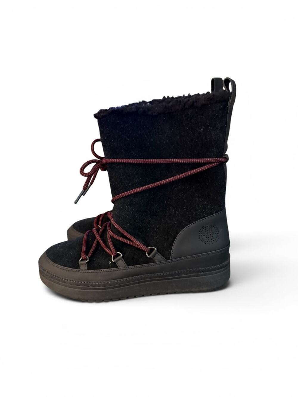 Cole Haan Grand 360 Cloudfeel Waterproof Snow Boots Black – Sz 8